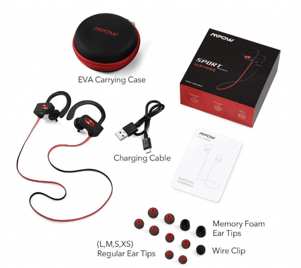 Mpow Flame Bluetooth Headphones package
